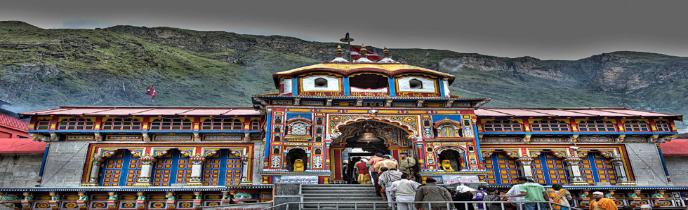 View of Badrinath Dham
